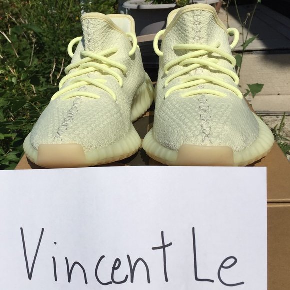 !!SOLD!!Yeezy 350 V2 BUTTER 🧈!!! - Picture 2 of 5